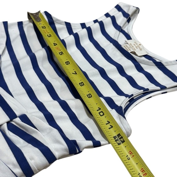 NEW Kate Spade New York Striped Jillian Dress Nautical Fourth of July Size 6X - Picture 9 of 10